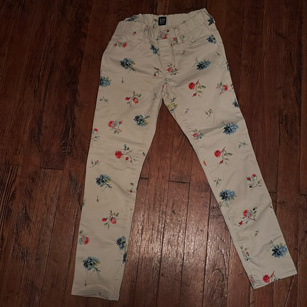 Used Gap flower stretch Jegging Ankle size 12